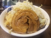 「雷そば （大） ニンニク ￥700」@雷 北松戸本店の写真