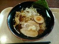 「醤油麺？」@胡麻唐屋 Pasar 羽生店の写真