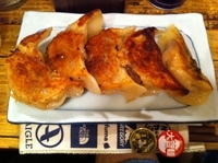 「自家製ギョーザ」@すごい煮干ラーメン凪 新宿ゴールデン街店 本館の写真