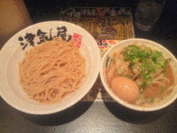 「野菜つけ麺（並）＋味玉」@つけ麺 津気屋 川口店の写真