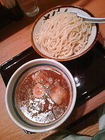 「つけ麺（中盛）７５０円」@山岸一雄製麺所 池袋店の写真