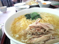 「鶏そば」@中国料理 知味采の写真