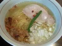 「牛骨らあめん　塩」@麺屋じもとの写真