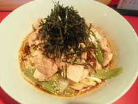 「冷し肉そば（750円）」@良々らの写真