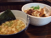 「ネギ油の塩つけ麺」@麺処 井の庄の写真