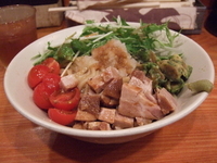 「納涼わさびまぜそば」@濃菜麺 井の庄の写真