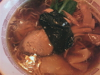 「支那そば(醤油)」@支那そば きび 神田本店の写真