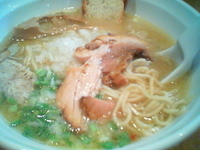 「鶏そば／塩　（￥７００）」@はりけんラーメンの写真