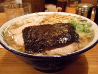 「中華そば（小盛り）+身入」@ケンチャンラーメン 山形の写真