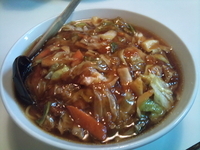 「スタミナラーメンＨＯＴ（ダブル）」@ラッキー飯店の写真