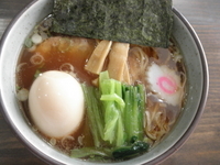 「中華そば＋味玉　「600円＋100円」」@麺屋 なか丸の写真