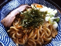 「油麺　650円」@麺家 いなほの写真