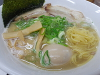 「塩らーめん＋味玉」@らーめん そらの写真