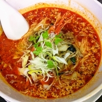 「担々麺+大辛特製ラー油」@担々麺杉山の写真
