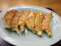 「餃子(350円)」@ラーメン ほんだの写真