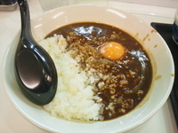 「特製鶏カレー(490円)」@鶏極の写真