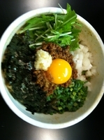 「カレー台湾まぜそば」@らーめん まぜそば てっぺん 春日井店の写真