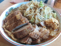 「焼ラーメン小 豚6枚(ハイパーカロリー・野菜・ニンニク)」@肉汁らーめん 公 kimiの写真