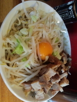 「油そば【800円】」@ラーメン髭の写真