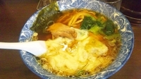 「ワンタン麺」@肉厚わんたん麺と手作り焼売 ら麺亭 浅草支店の写真