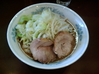 「ラーメン（油多目）」@らーめん陸の写真