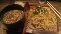 「醤油つけ麺　７００円」@らーめん獅童の写真