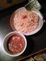 「つけ麺(大盛)750円」@麺や 海豚の写真