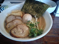 「特製そば (950円)」@中華そば わさびの写真