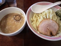 「濃厚魚介豚骨つけ麺（中盛り）￥６５０」@大衆食堂 海十の写真