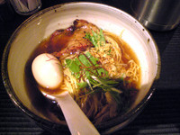 「うま醤油味玉そば(850円)」@麺屋宗 -sou- 高田馬場本店の写真