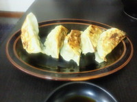 「餃子(大葉、韮、ピーマン、肉)350円」@壱成家 南越谷本店の写真