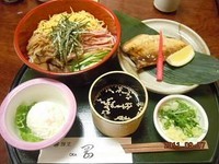 「五目冷しうどん膳」@割烹 岡の写真