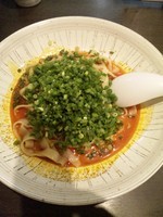 「汁無し坦坦面　ひき肉のせ」@想吃担担面 名駅エスカ店の写真