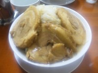 「豚ダブルラーメン（麺大盛）」@ラーメン 龍郎の写真