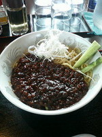 「ジャージャー麺」@つけ麺 劉備 阿見店の写真