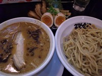 「魚介和風つけ麺（並）・丸得盛り」@つけめん番長 銀の写真