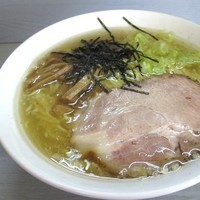 「塩ラーメン・大盛り　650円」@でんでんの写真