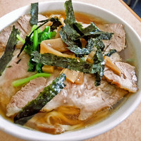 「焼豚らーめん（麺少なめ）　￥１０００」@らーめん佐高の写真