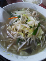 「タンメン 水曜小ライス無料【650円】」@珍来 小岩南口店の写真