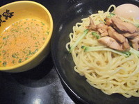 「冷やし胡麻つけ麺（夏季限定）800円＋味玉100円」@麺処 寅路の写真