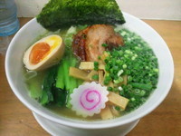 「煮干し蕎麦（塩）」@MENYA 食い味の道有楽の写真