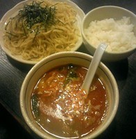 「坦々つけめん(並)」@桃天花の写真