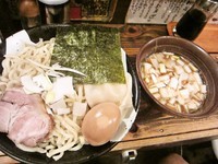 「醤油味玉つけ麺（中盛）+ネギ増し」@すごい煮干ラーメン凪 新宿ゴールデン街店 本館の写真