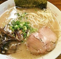 「らーめん600円バリカタ、替玉120円ハリガネ」@博多長浜らーめん いっきの写真