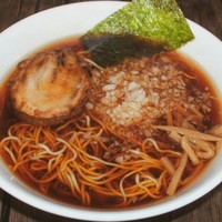 「らぁめん（500円）」@醤油らぁめん専門店 香味屋の写真