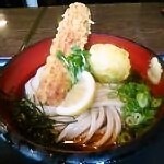 「ちく玉天ぶっかけ」@情熱うどん 讃州の写真