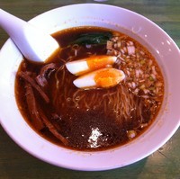 「スパイシーそば（￥600）」@インディアン 池上店の写真