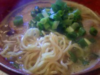 「濃厚とんこつラーメン (大盛無料) 680円」@つけ麺 あんぶん軒の写真