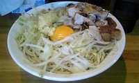 「油そば　にんにく　800円」@ラーメン髭の写真