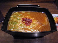 「釜だれとんこつラーメン（かため）」@一蘭 天神西通り店の写真